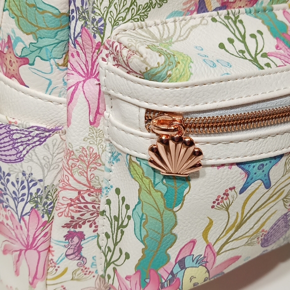 Disney Loungefly Under the Sea Ariel Mini Backpack - Picture 5 of 5